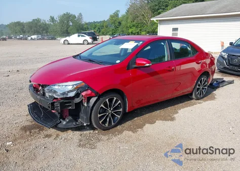 2017 Toyota Corolla Se from USA, damaged, VIN 2T1BURHE7HC948088